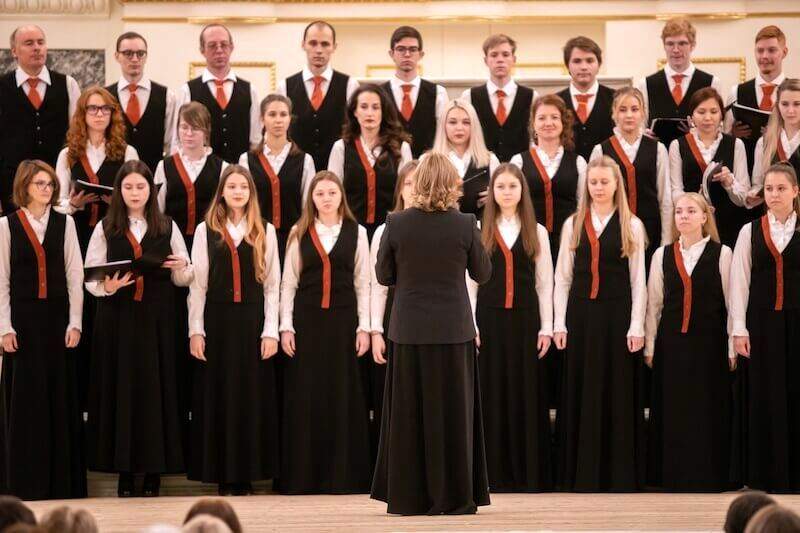 Петербуржцы смогли бесплатно посетить Капеллу в рамках студенческого хорового фестиваля