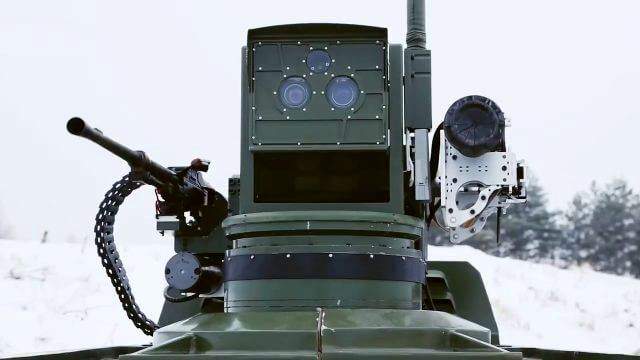 Российский боевой робот «Маркер» успешно прошел испытания