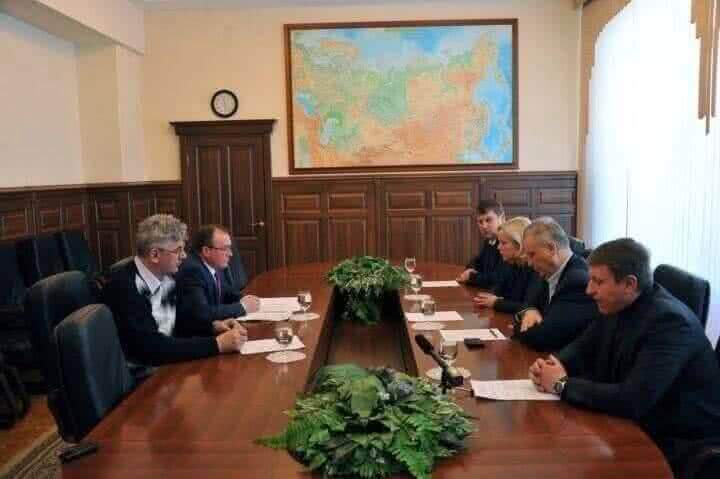 Вице-губернатор С. Щетнев встретился с руководителем рабочей группы по модернизации моногородов И. Макиевой
