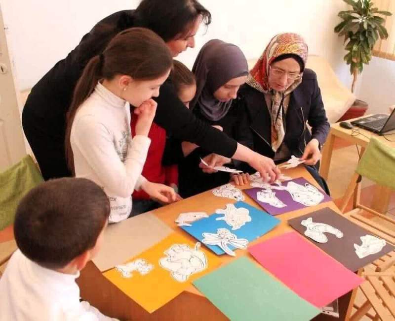 Весело проходит Неделя детской книги в библиотеке Хасавюрта