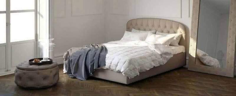 Платформенная кровать – минимализм и элегантность