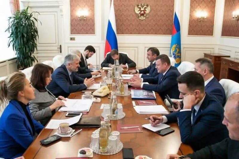 В Москве состоялась рабочая встреча губернатора Александра Никитина и министра транспорта РФ Евгения Дитриха 