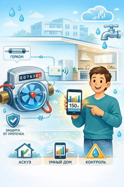 Зачем импульсный выход на счетчике воды: автоматизация и защита