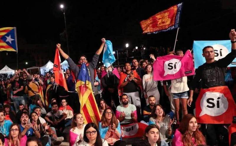 За отделение от Испании проголосовали 90% каталонцев