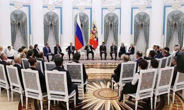 Вице-губернатор Тамара Фролова приняла участие во встрече с Владимиром Путиным