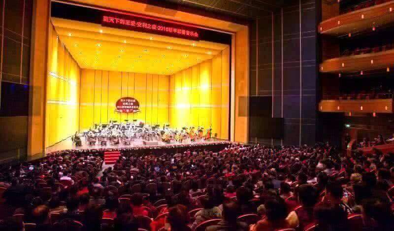 В Шанхае 1 января состоялся новогодний благотворительный концерт Amway