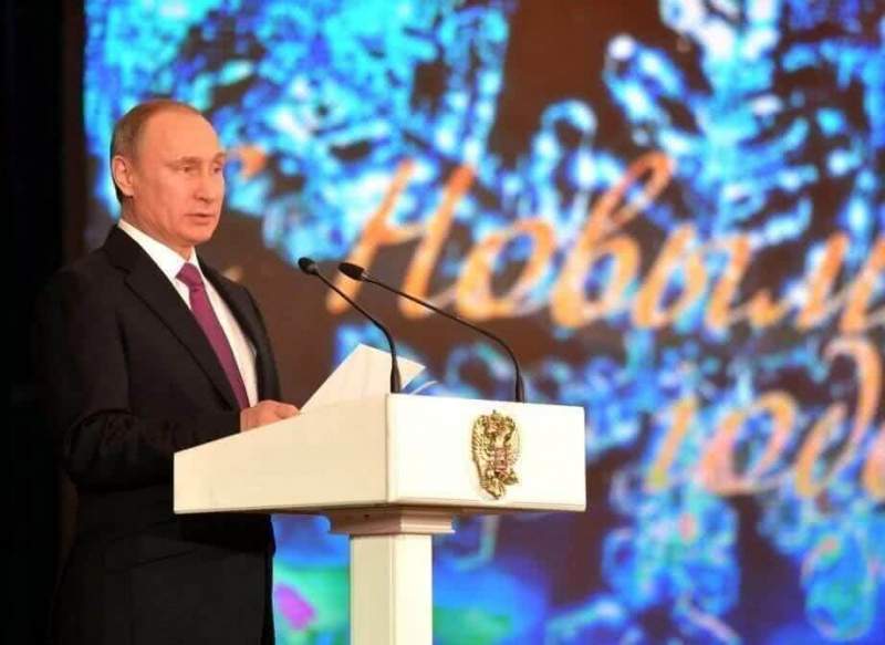Владимир Путин поздравил жителей Хабаровского края с новогодними праздниками