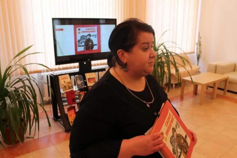 В библиотеке Хасавюрта провели утренники о юных героях Великой Отечественной войны