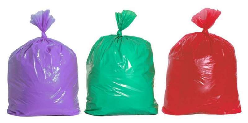 Разнообразие мешков для мусора