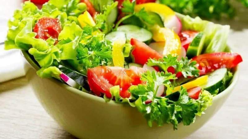 Как приготовить салат при правильно питании