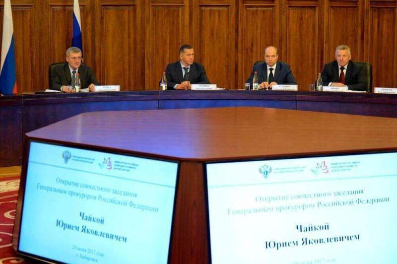 Вячеслав Шпорт принял участие в совместном заседании коллегии Генпрокуратуры и Минвостокразвития РФ