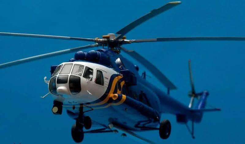 Многоцелевой вертолет Ми-8: авиамодель