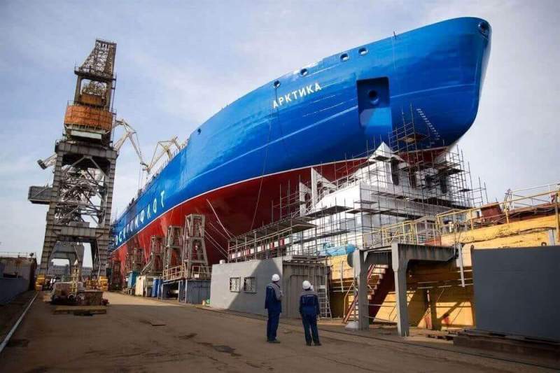 Новый атомный ледокол построят в Санкт-Петербурге