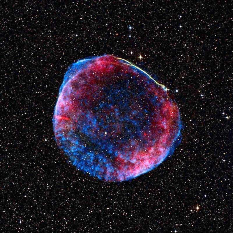 Скопление темной материи способно взрывать звезды