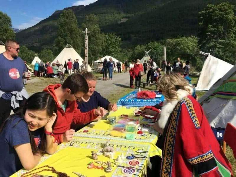 Таймырцы приняли участие в Международном этно-фестивале «Ридду Ридду» в Норвегии