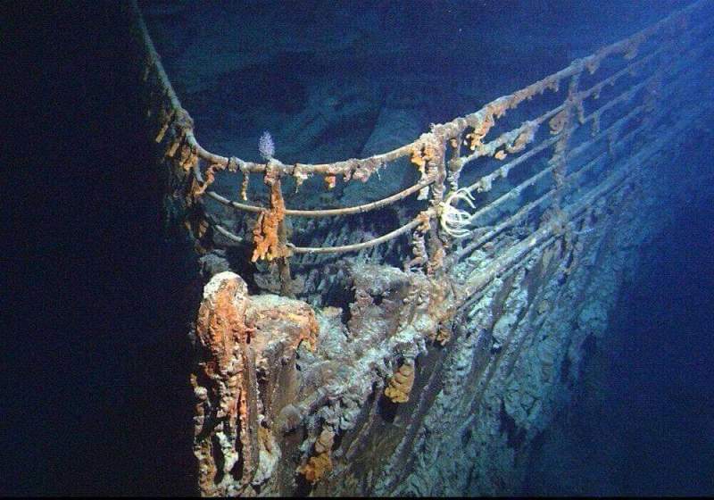 «Титаник» мог затонуть из-за пожара на борту судна