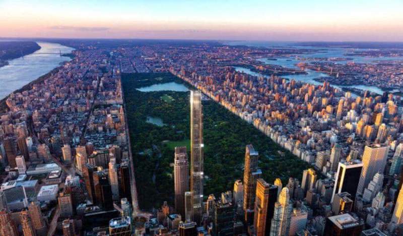 Extell Development Company привлекла для реализации проекта Central Park Tower $1,135 млрд