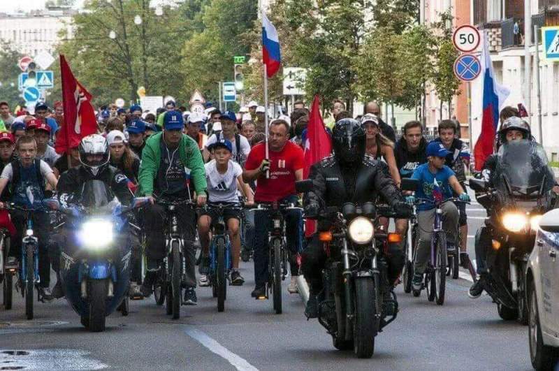 В Колпинском районе Санкт-Петербурга пройдет грандиозный массовый велопробег