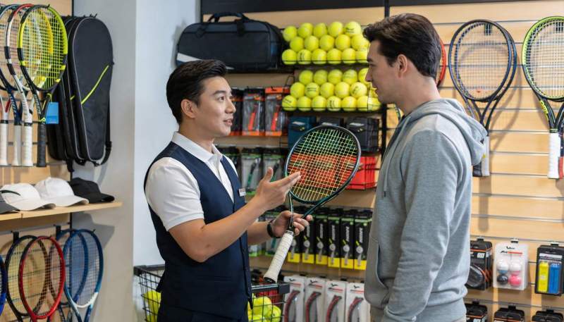 Гид по выбору теннисной ракетки: вес, баланс, струны и размер головки