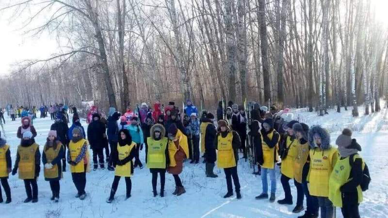 300 туймазинцев приняли участие в лыжном забеге