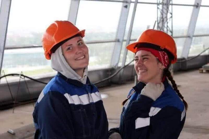 Студентки СПбГАСУ рассказали о работе на строящемся стадионе на Крестовском острове