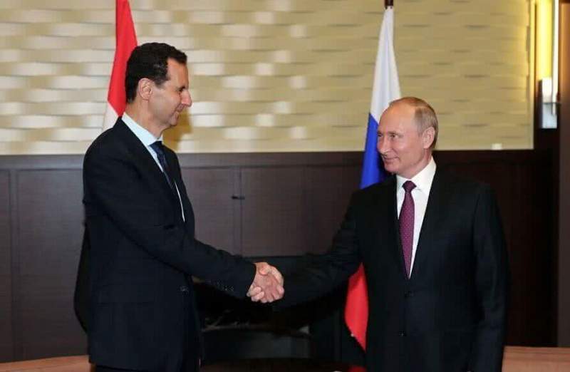 Владимир Путин встретился с Асадом в Сирии