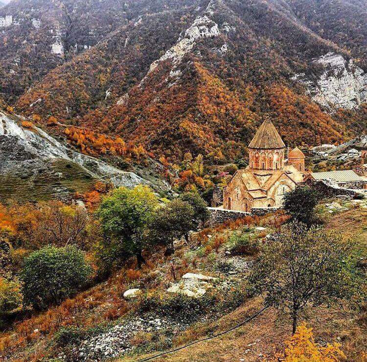 Армянские паломники побывали в монастыре благодаря российским миротворцам