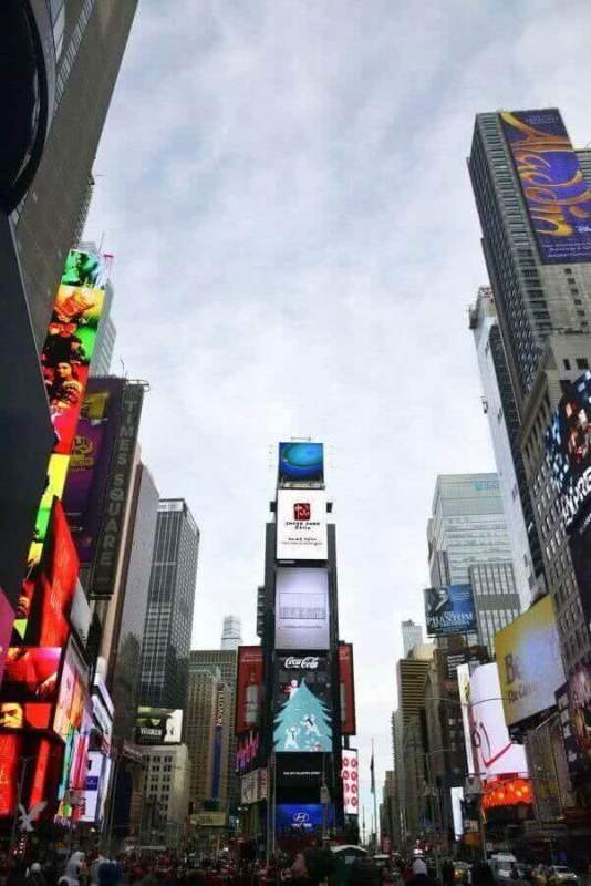 Новый рекламный ролик на нью-йоркской Таймс-сквер представил город Чжуншань