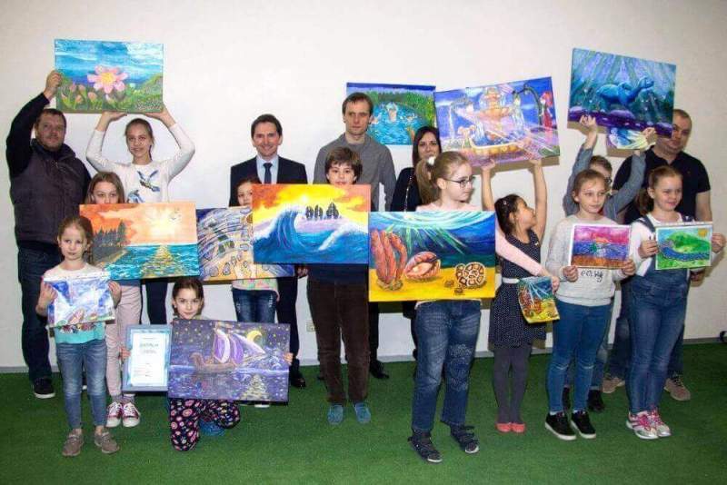 Компания FLAMAX совместно со студией Арт-веранда.дети подвели итоги детского конкурса рисунков "Вода - мое богатство"