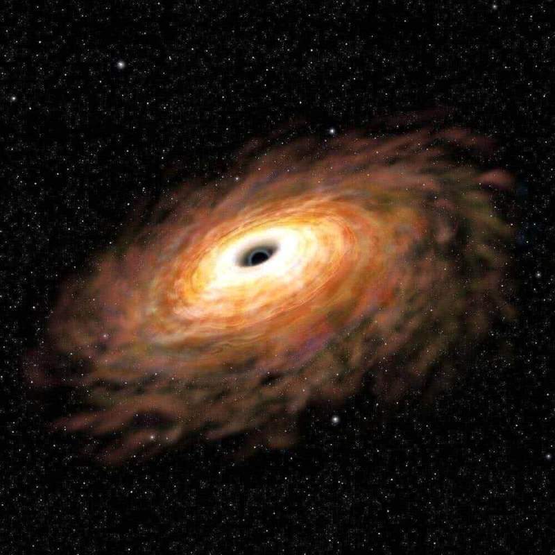 Исследователи впервые увидели превращение звезды в черную дыру