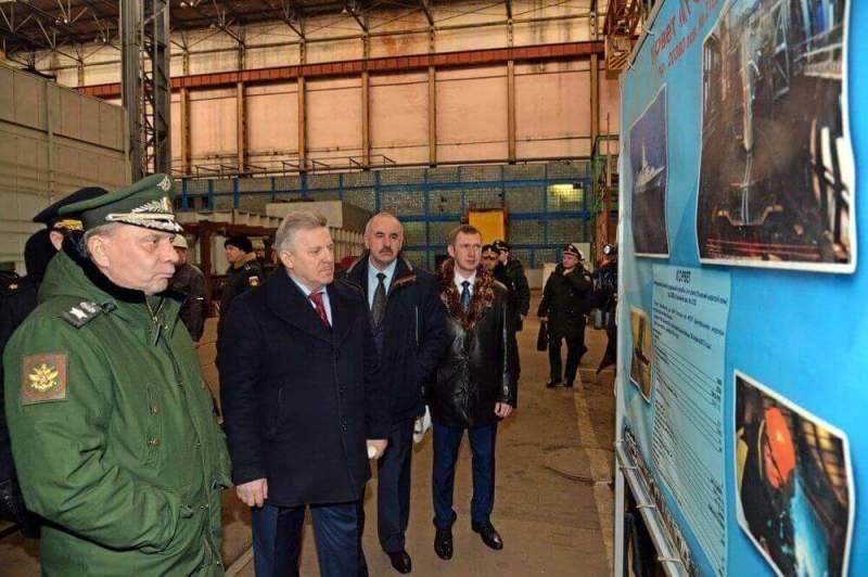 Первый корвет, построенный на Амурском судостроительном заводе, будет сдан флоту в этом году