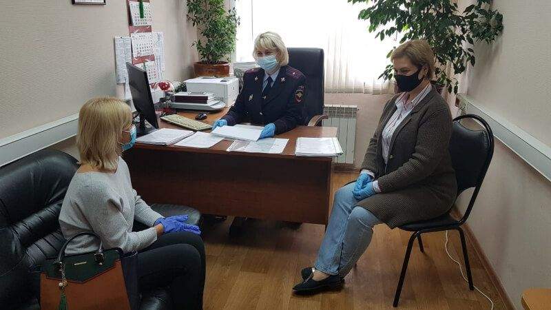 Член Общественного совета при УВД по ЮАО Лилиана Воронцова в рамках акции «Гражданский мониторинг» посетила закрепленный отдел полиции