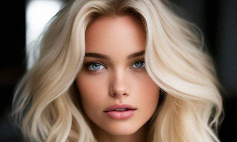 Процесс осветления волос