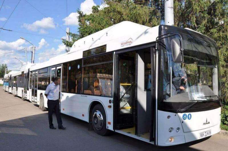 В Тамбов начали поступать новые низкопольные автобусы