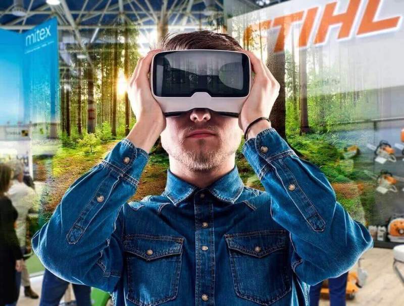 Виртуальный дровосек: на выставке MITEX представят VR-аттракцион 