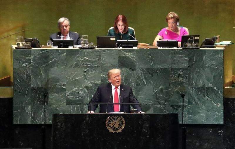 Трамп развеселил членов сессии Генассамблеи ООН 