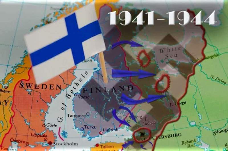 Действия финской стороны во время Второй мировой войны