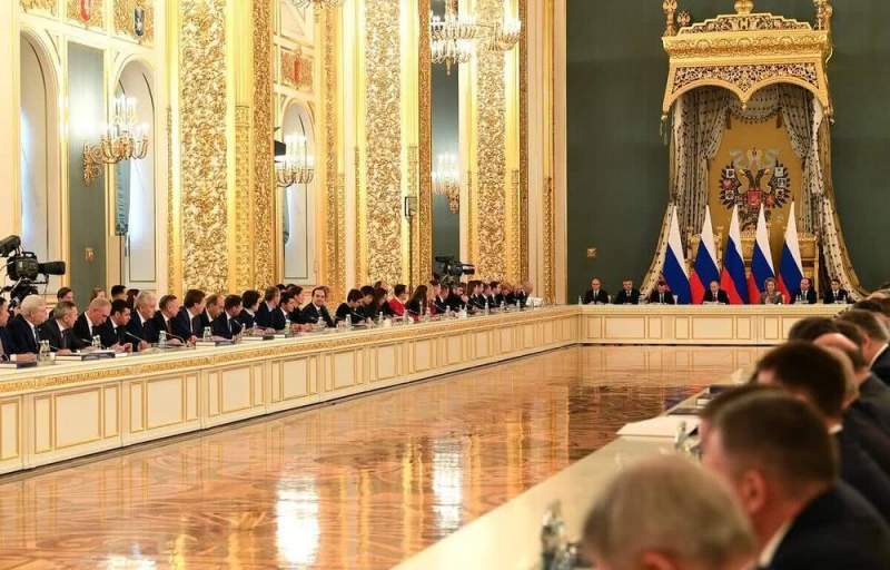 Владимир Путин возглавил Государственный совет РФ