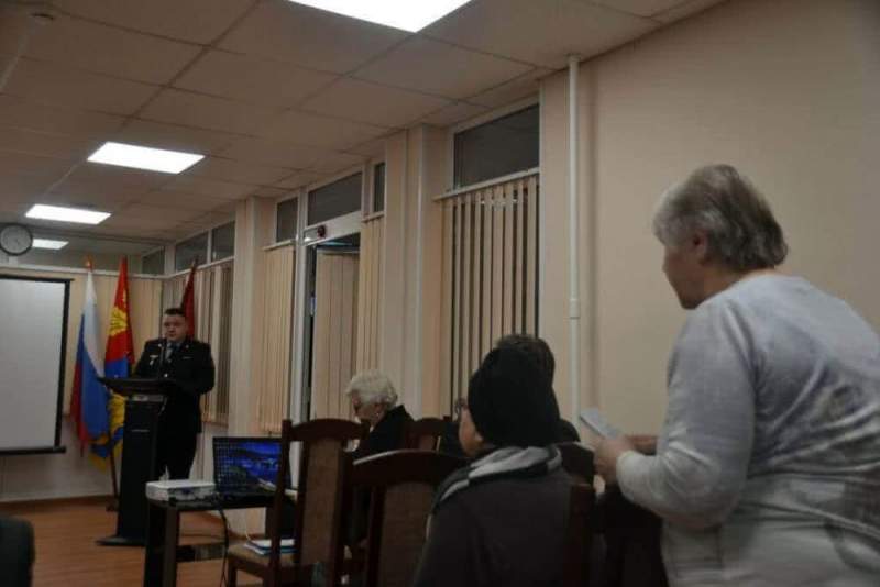 Начальник ОМВД отчитался перед депутатами района Старое Крюково