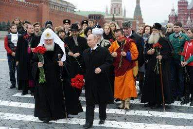 Президент России поздравил россиян с Днем народного единства