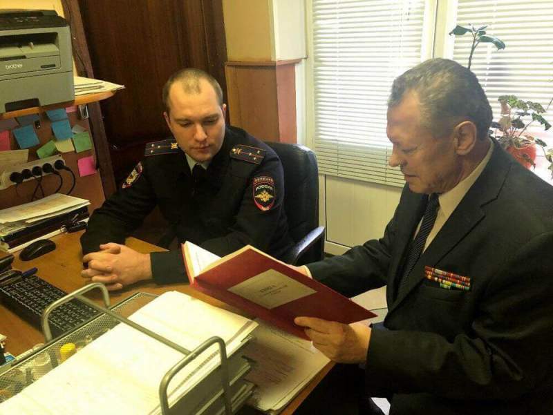 Представитель Общественного совета при УВД по ЮВАО посетил опорный пункт участковых уполномоченных полиции района Выхино-Жулебино.