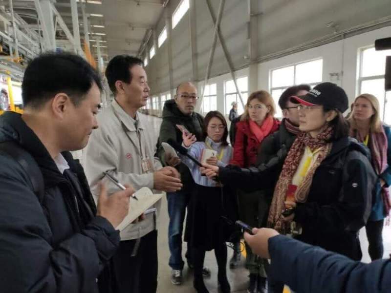 В китайском Сиане побывали иностранные журналисты