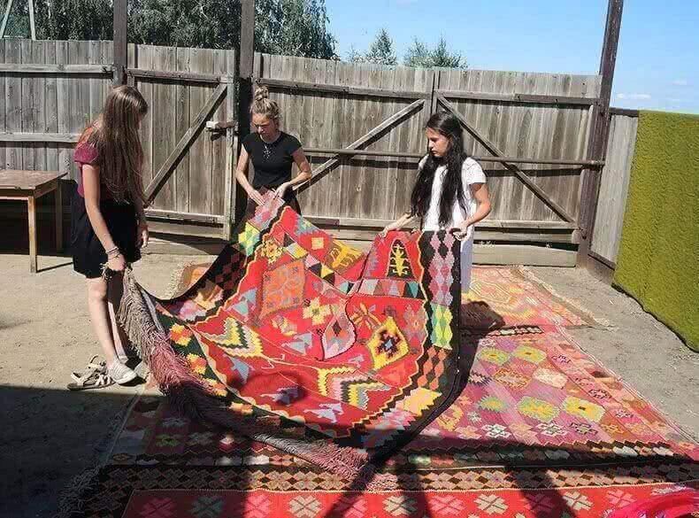 Новые сокровища Чесменского района - килимы