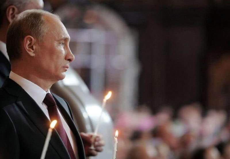 Российский президент поздравил всех православных христиан с праздником Пасхи