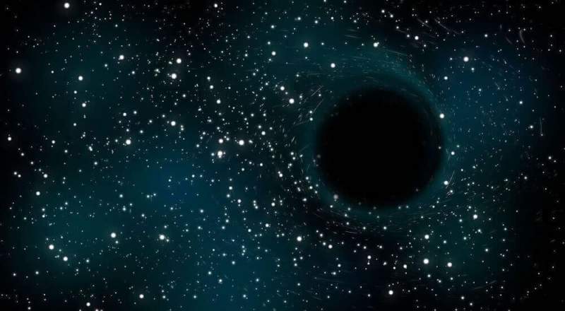 Ученые обнаружили большое скопление черных дыр