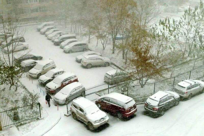 Снегопад в Хабаровском крае не вызвал происшествий