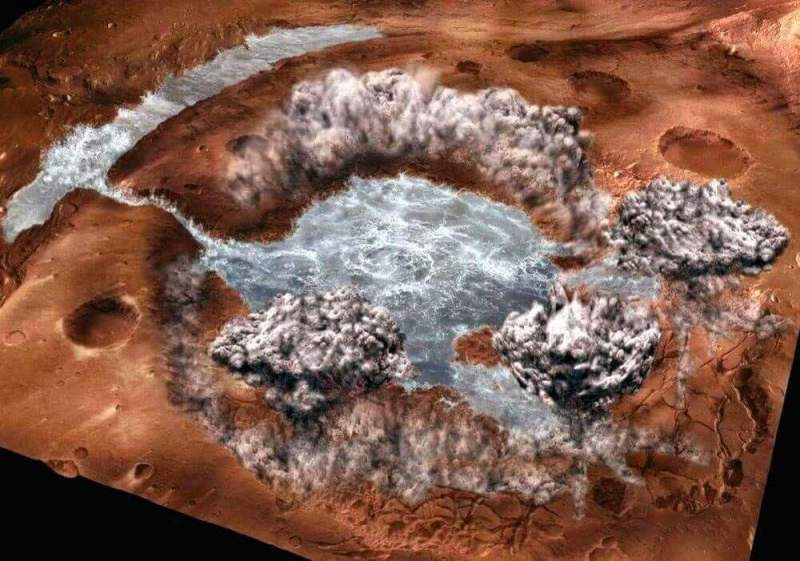 Ученые выдвинули новую гипотезу о причине исчезновения воды на Марсе
