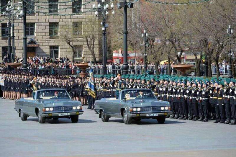 В Хабаровске состоялся самый масштабный на Дальнем Востоке парад Победы