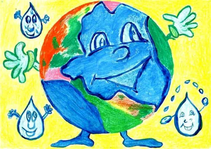 В Астраханской области стартовал всероссийский конкурс детского рисунка «Разноцветные капли»