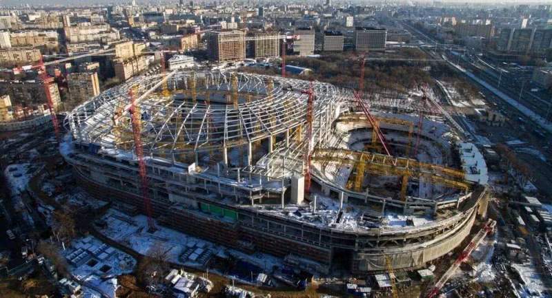 В прошлом году в Москве построили 17 объектов спорта   